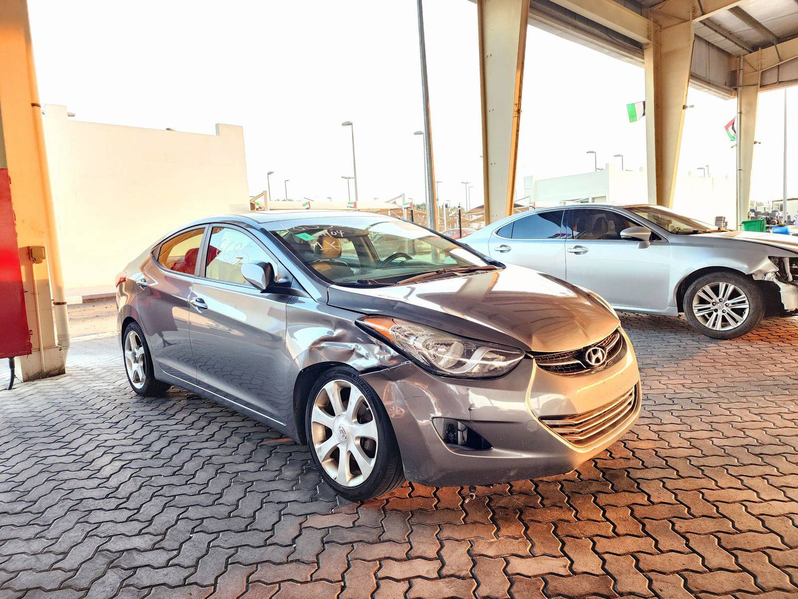 2013 HYUNDAI ELANTRA — 149013 Miles — Lot DH185306 — Souq - Marhaba Auctions Used Cars - Image 4