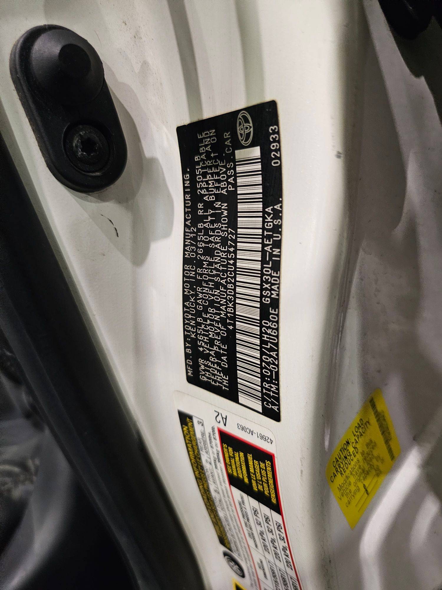 TOYOTA AVALON 2012 - Marhaba Auction Used Cars - Image 10