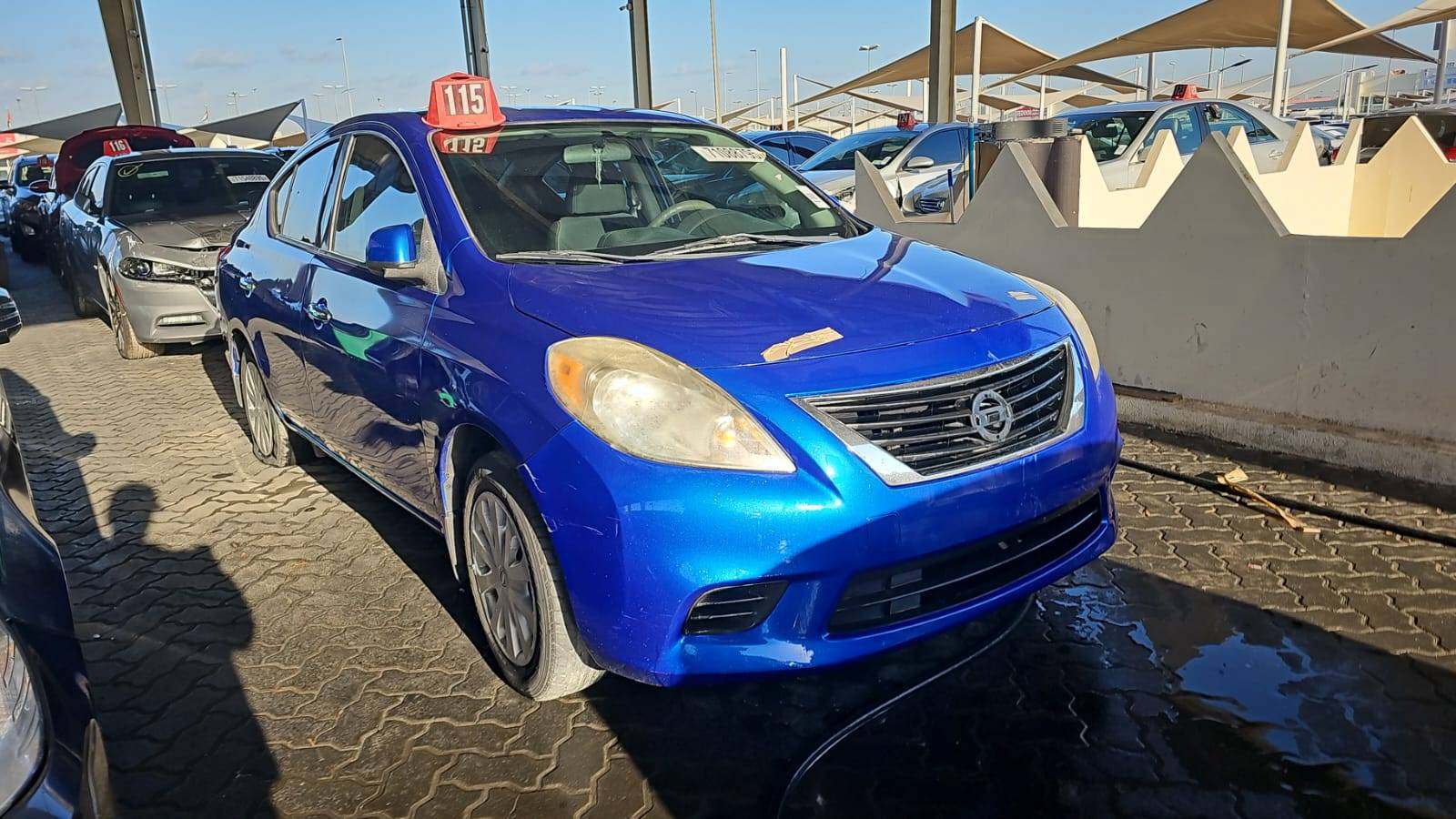 NISSAN VERSA 2014 - Marhaba Auction Used Cars - Image 8