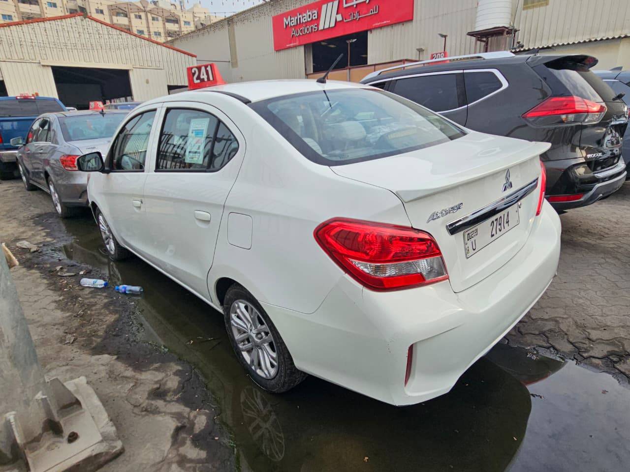 2023 MITSUBISHI ATTRAGE — sold — 98655 KM — Lot H000757 — Main - Marhaba Auctions Used Cars - Image 4