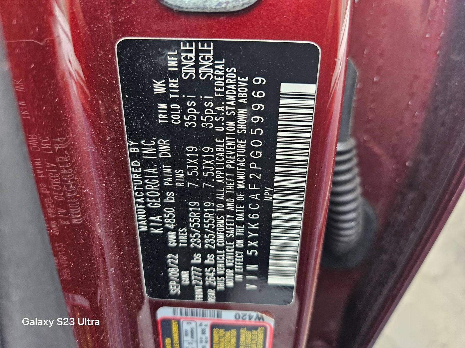 KIA SPORTAGE 2023 - Marhaba Auction Used Cars - Image 10