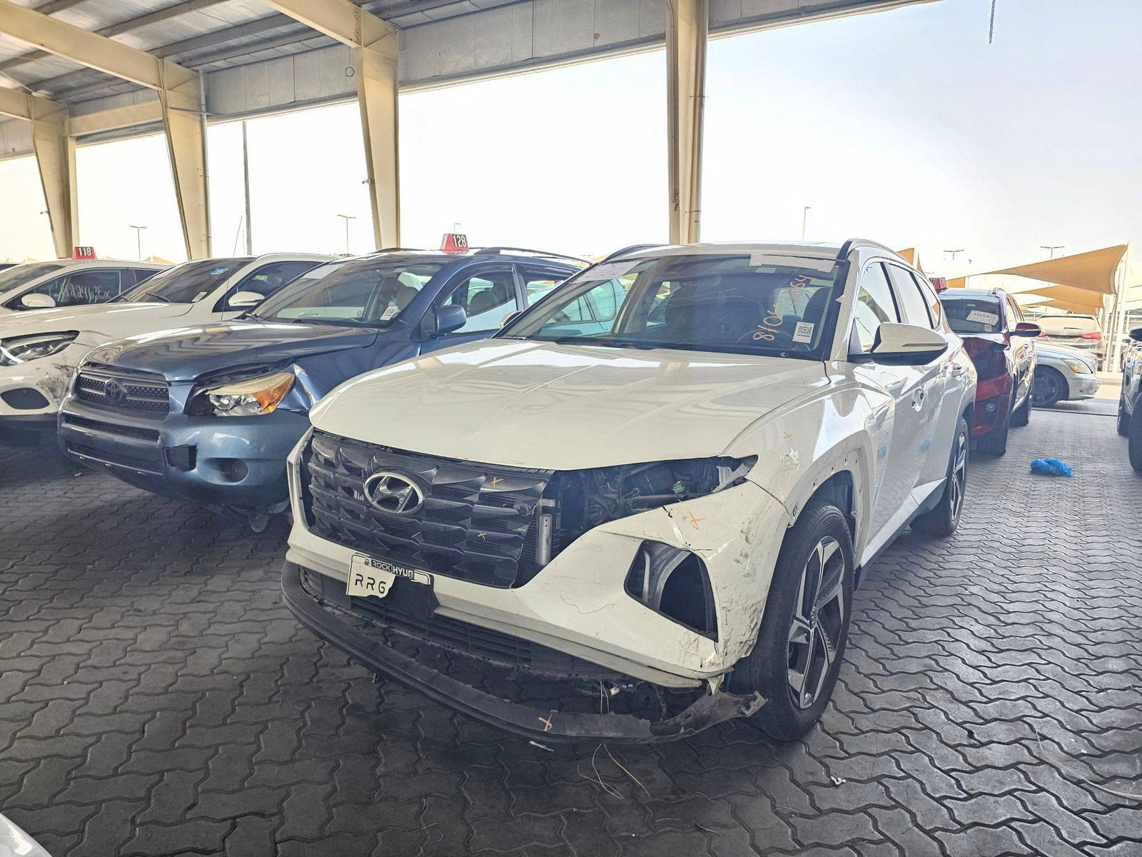 2022 HYUNDAI TUCSON — 43662 Miles — Lot E7NH055311 — Ind. 12 - Marhaba Auctions Used Cars - Image 5