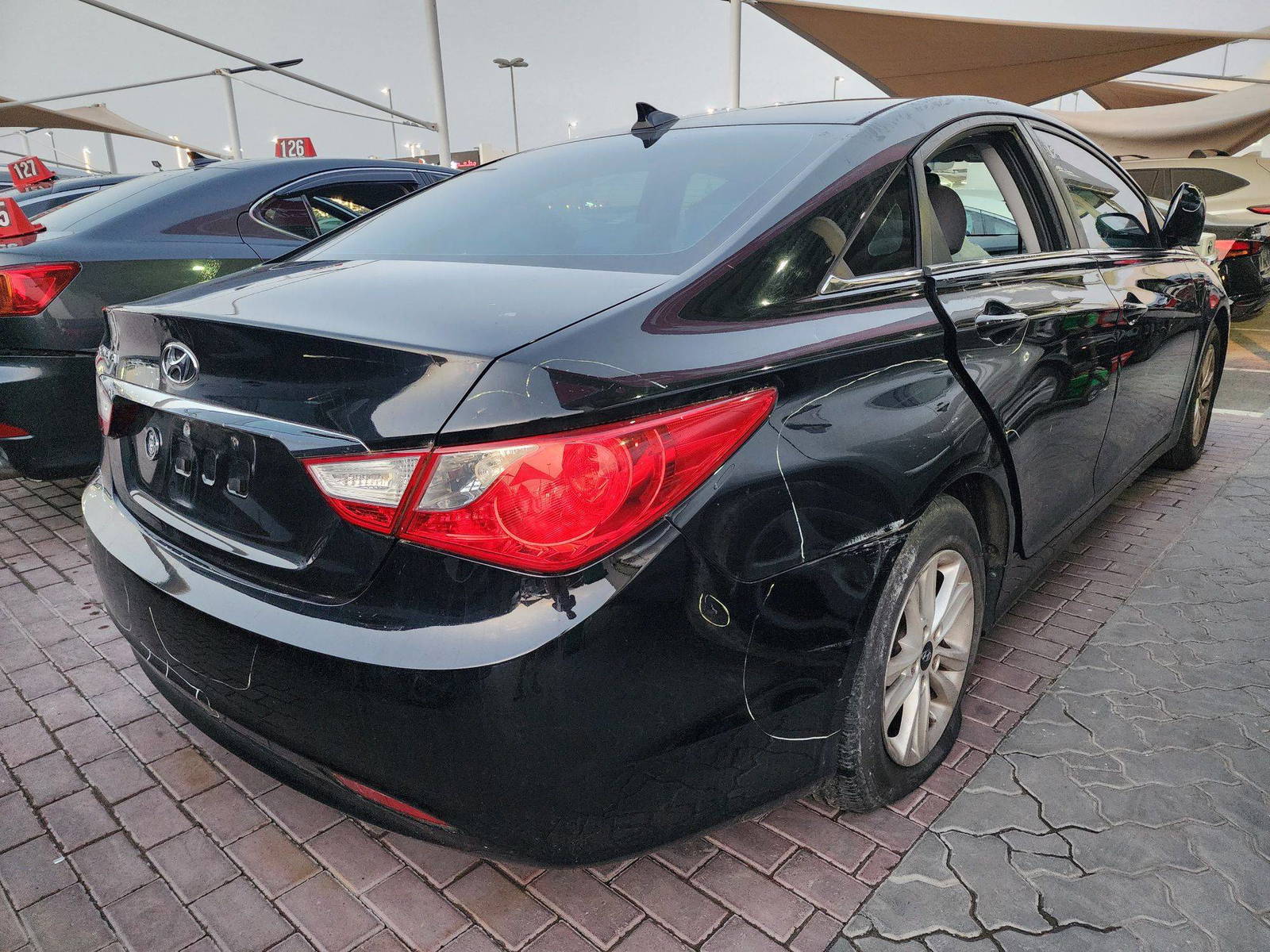 2013 HYUNDAI SONATA — 153873 Miles — Lot 66010 — Souq - Marhaba Auctions Used Cars - Image 3
