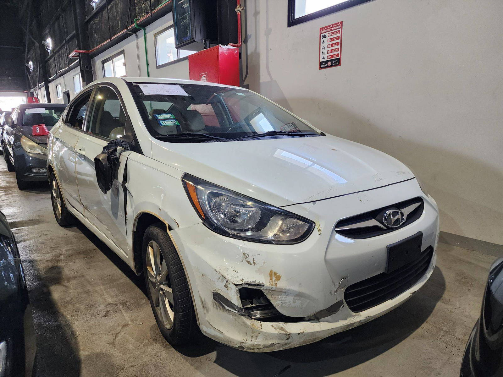 2012 HYUNDAI ACCENT — 127077 Miles — Lot 51768844 — Al Quoz - Marhaba Auctions Used Cars - Image 4
