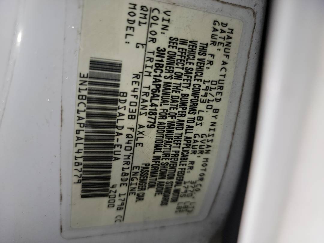 2010 NISSAN VERSA — 205627 Miles — Lot AL418779 - Marhaba Auctions Used Cars - Image 8