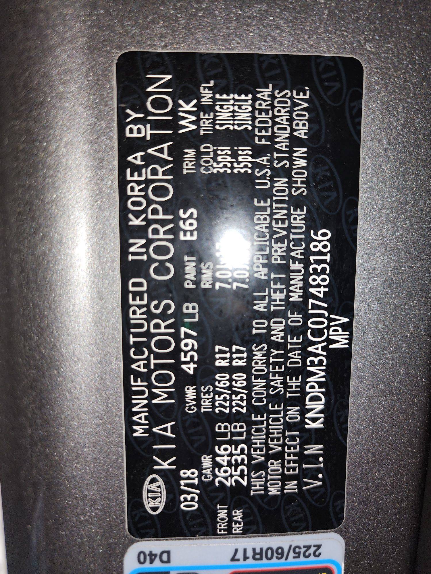 KIA SPORTAGE 2018 - Marhaba Auction Used Cars - Image 10