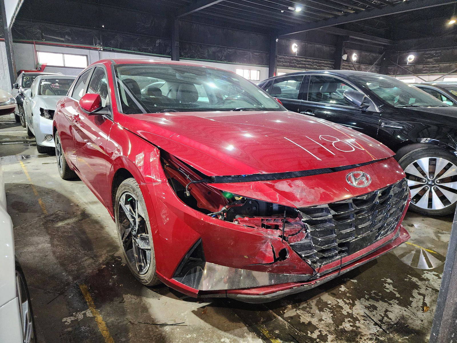 2022 HYUNDAI ELANTRA — 59589 KM — Lot 214359 — Ind. 12 - Marhaba Auctions Used Cars - Image 5