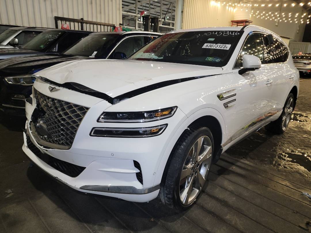 2021 GENESIS GV80 BASE — 29026 Miles — Lot 048546 - Marhaba Auctions Used Cars - Image 8