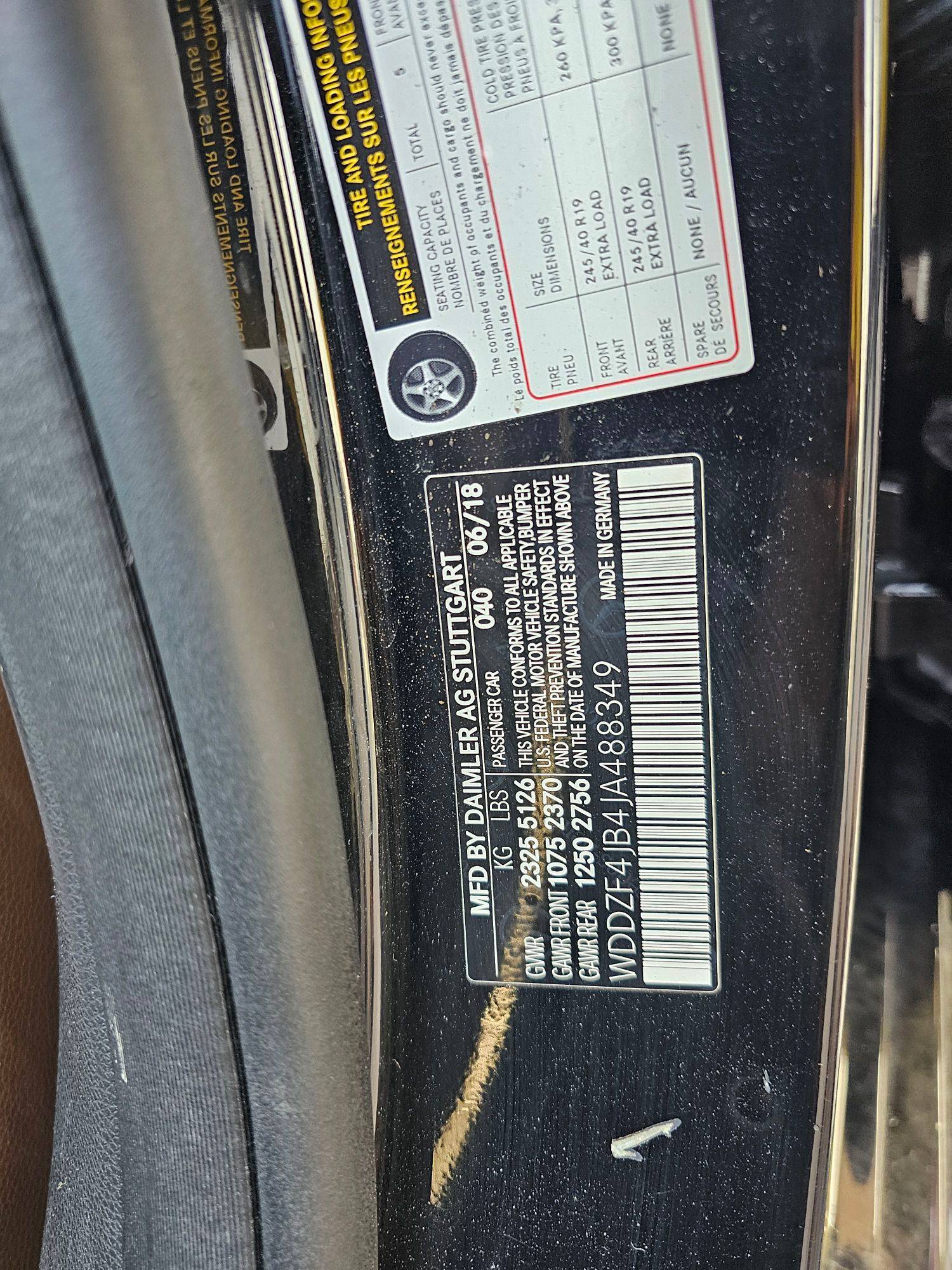 MERCEDES BENZ E-300 2018 - Marhaba Auction Used Cars - Image 11