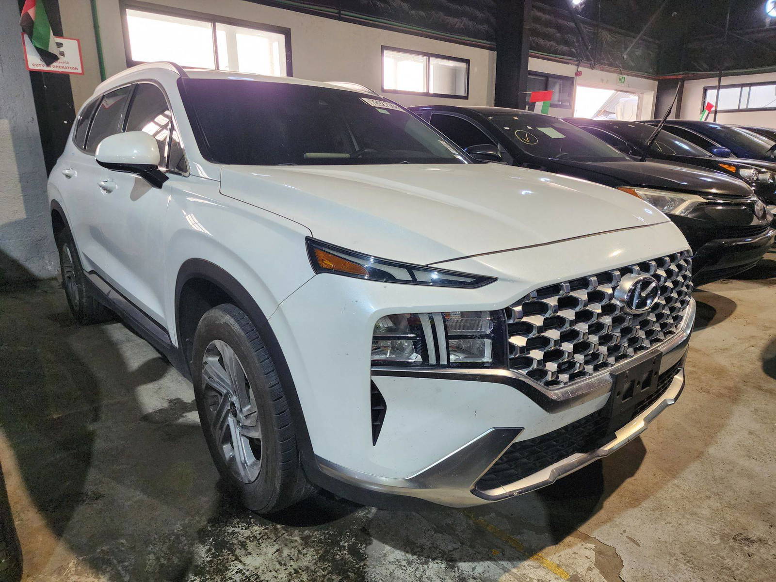 2021 HYUNDAI SANTA FE — 81515 Miles — Lot 3MH331386 — Al Quoz - Marhaba Auctions Used Cars - Image 3