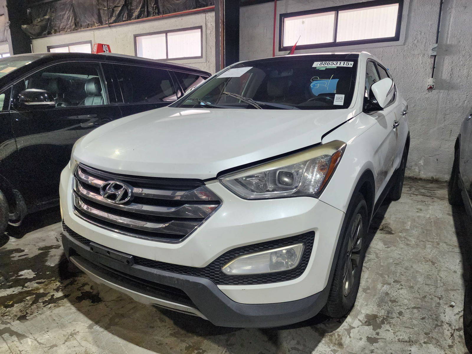 2013 HYUNDAI SANTA FE SPORT — 162364 Miles — Lot 123325 — Al Quoz - Marhaba Auctions Used Cars - Image 3