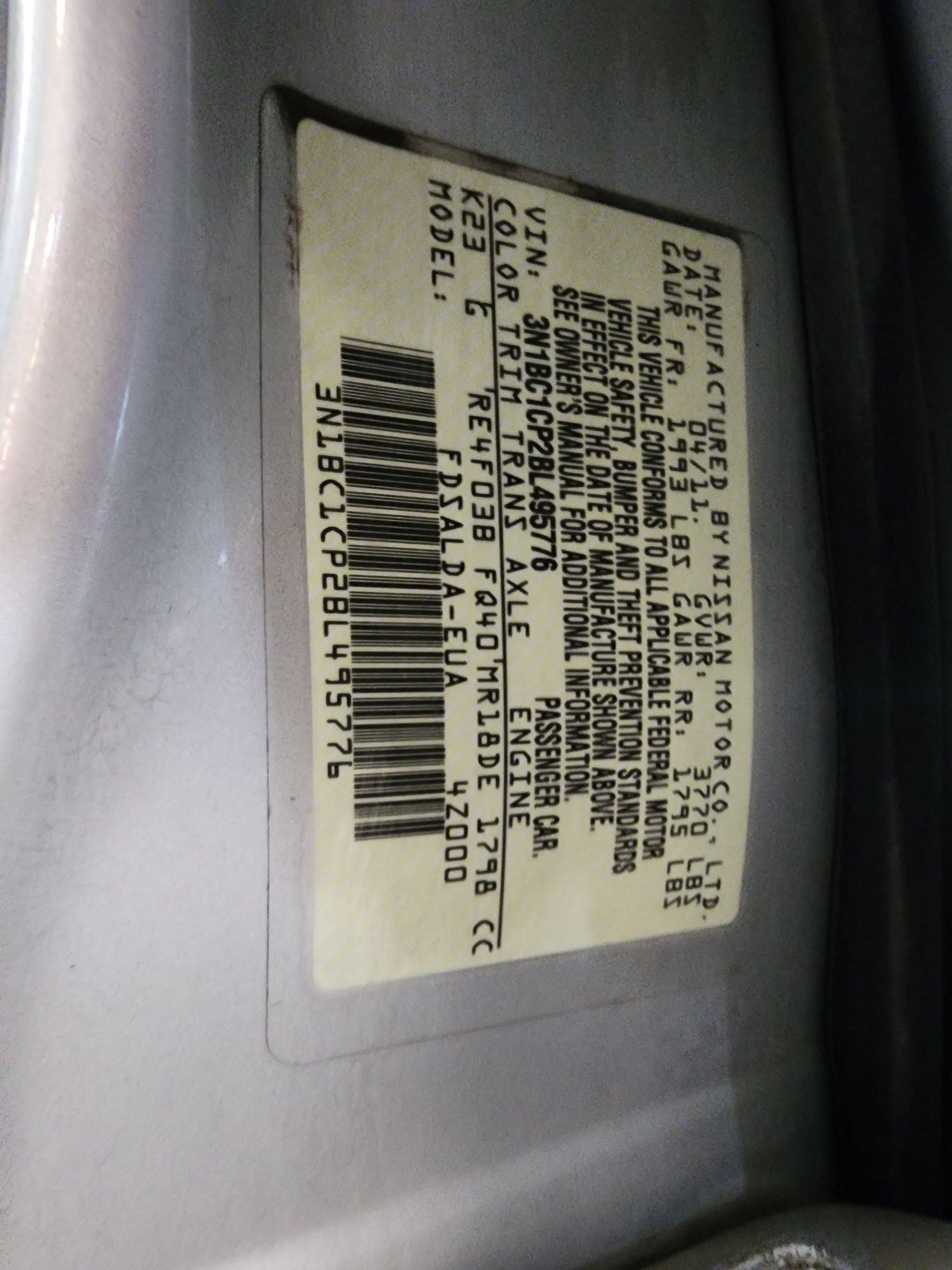 2011 NISSAN VERSA — 222006 Miles — Lot 65900524 — Souq - Marhaba Auctions Used Cars - Image 10