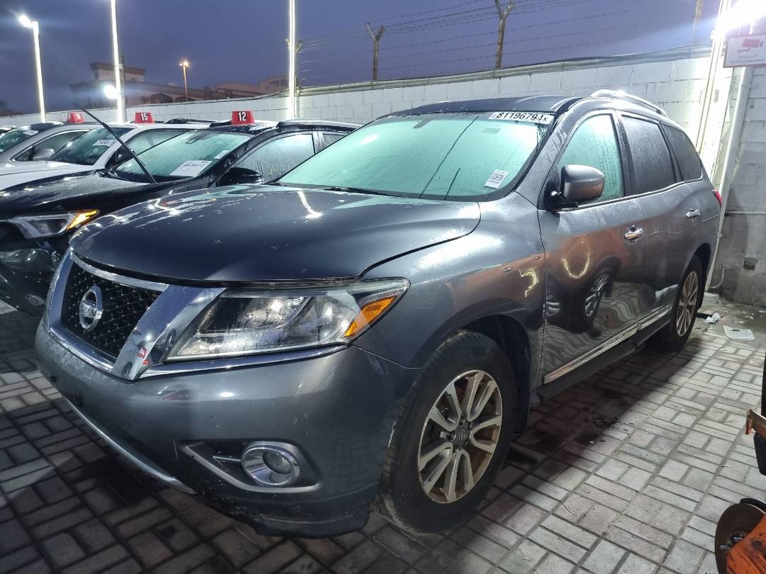 2016 NISSAN PATHFINDER — 178308 Miles — Lot 215487 — Ind. 12 - Marhaba Auctions Used Cars - Image 3
