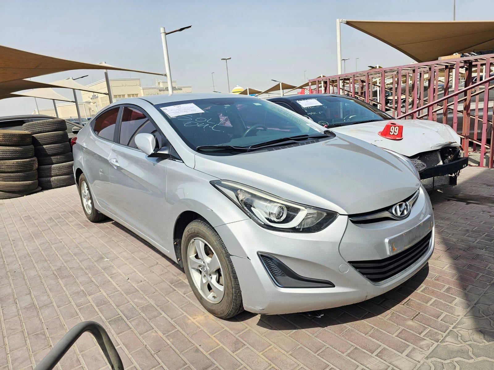 2016 HYUNDAI AVANTE — 122880 KM — Lot 620259 — Souq - Marhaba Auctions Used Cars - Image 3