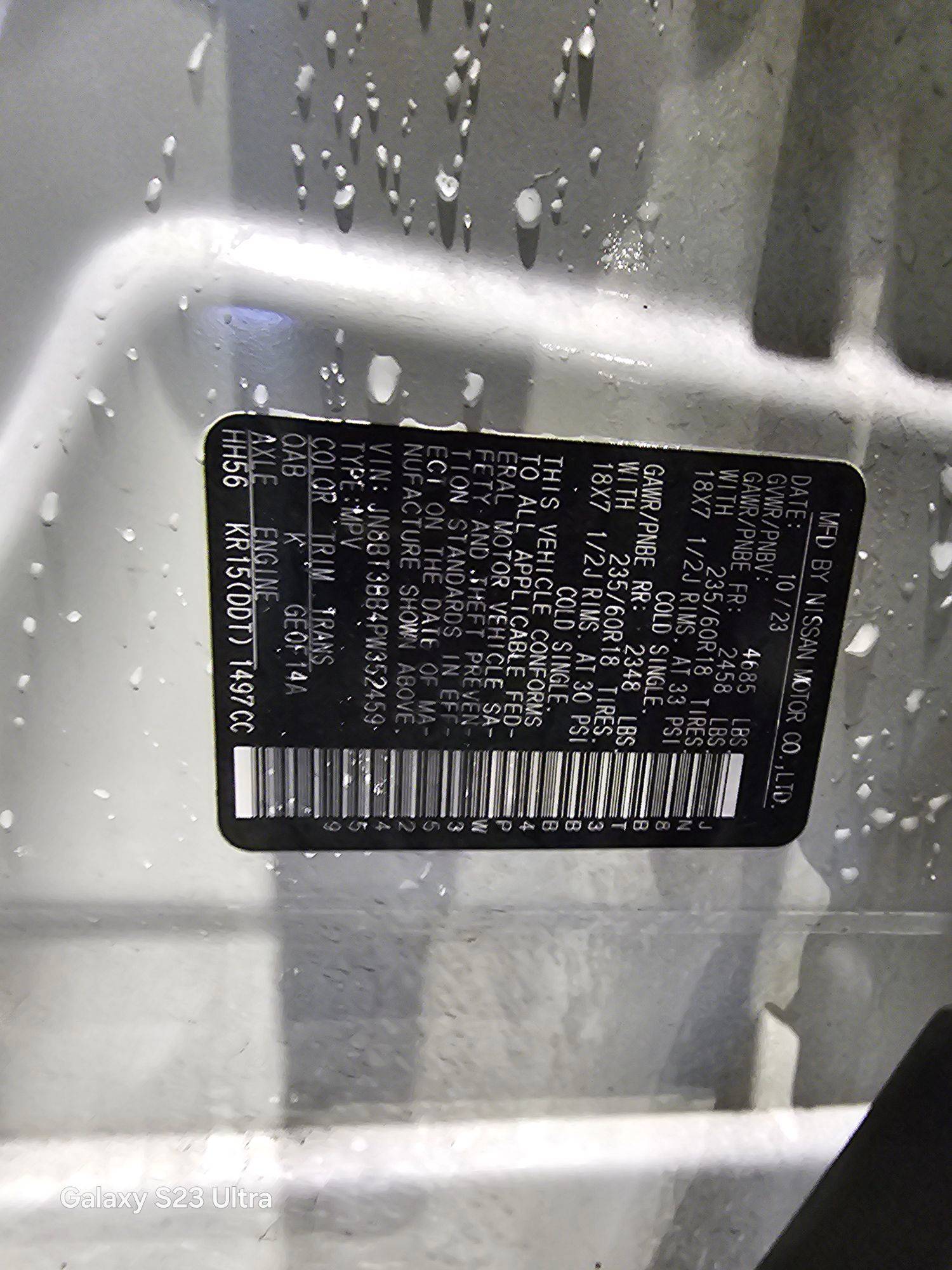 NISSAN ROGUE 2023 - Marhaba Auction Used Cars - Image 9