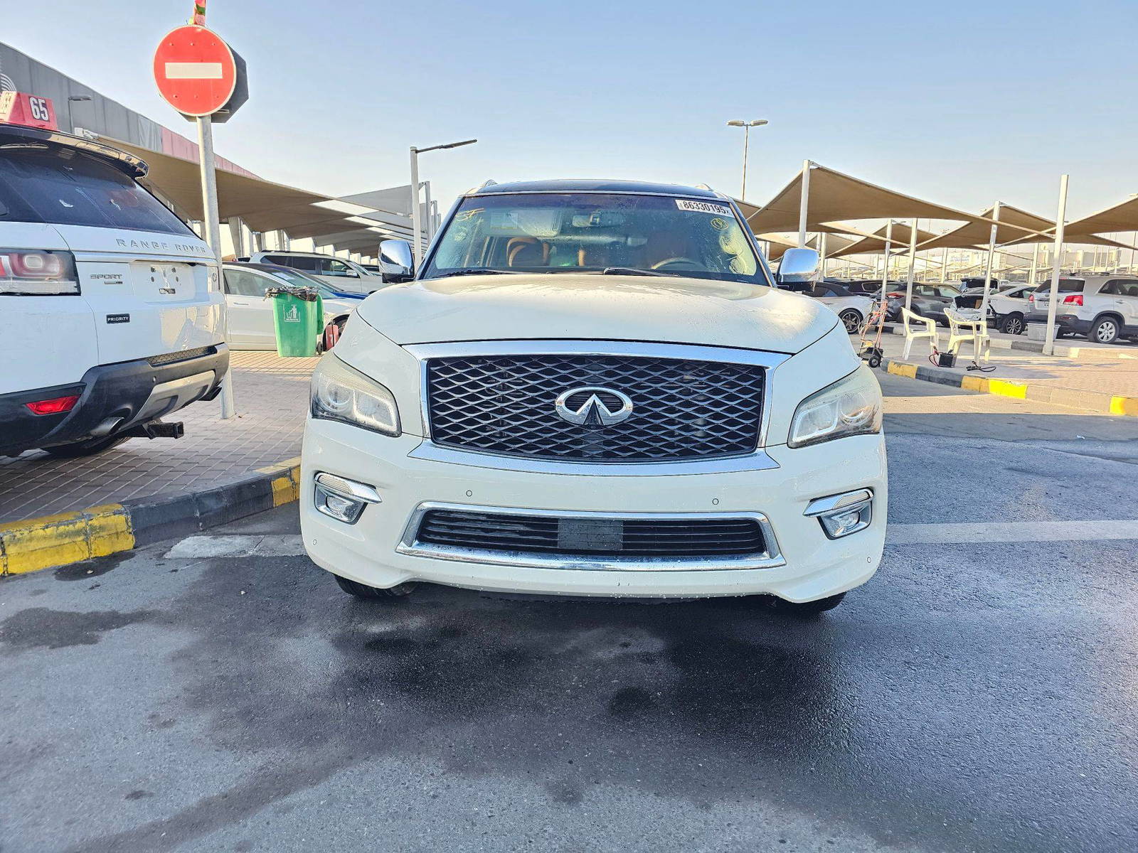 2016 INFINITI QX80 — 183479 Miles — Lot D9G9801392 — Souq - Marhaba Auctions Used Cars - Image 3