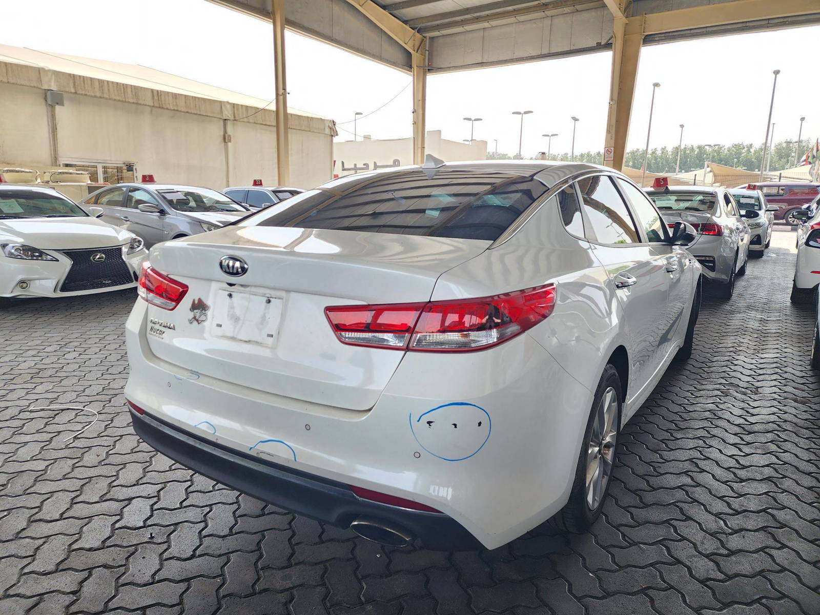 2018 KIA OPTIMA — 119251 Miles — Lot 43239875 — Souq - Marhaba Auctions Used Cars - Image 3