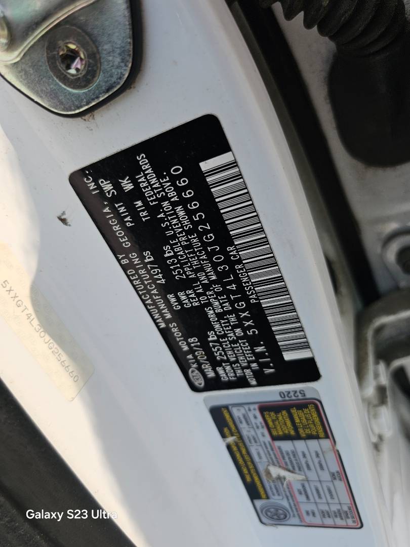 2018 KIA OPTIMA — 100337 Miles — Lot 42005531 — Main - Marhaba Auctions Used Cars - Image 8