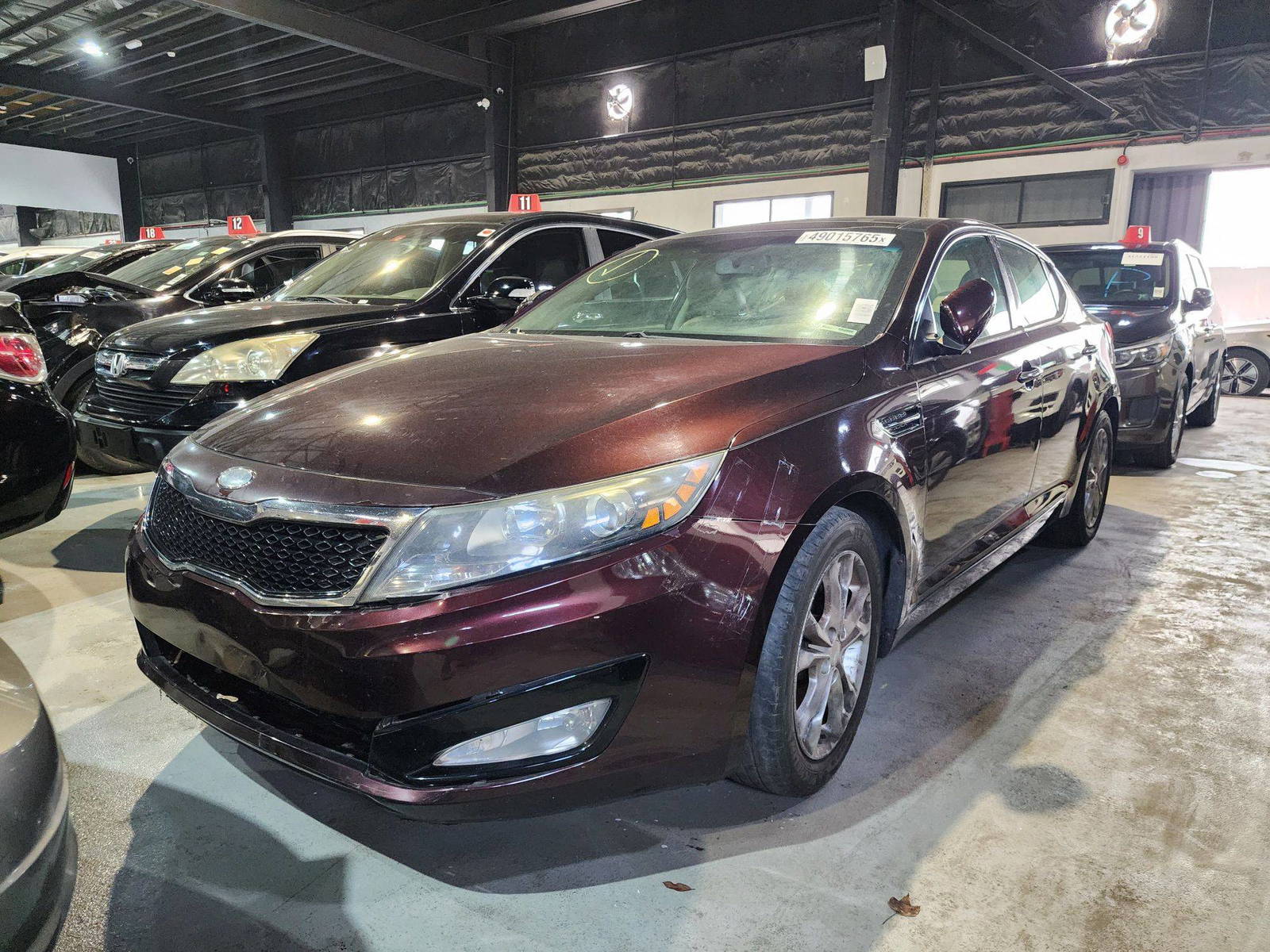 2013 KIA OPTIMA — 213428 Miles — Lot 191509 — Al Quoz - Marhaba Auctions Used Cars - Image 4