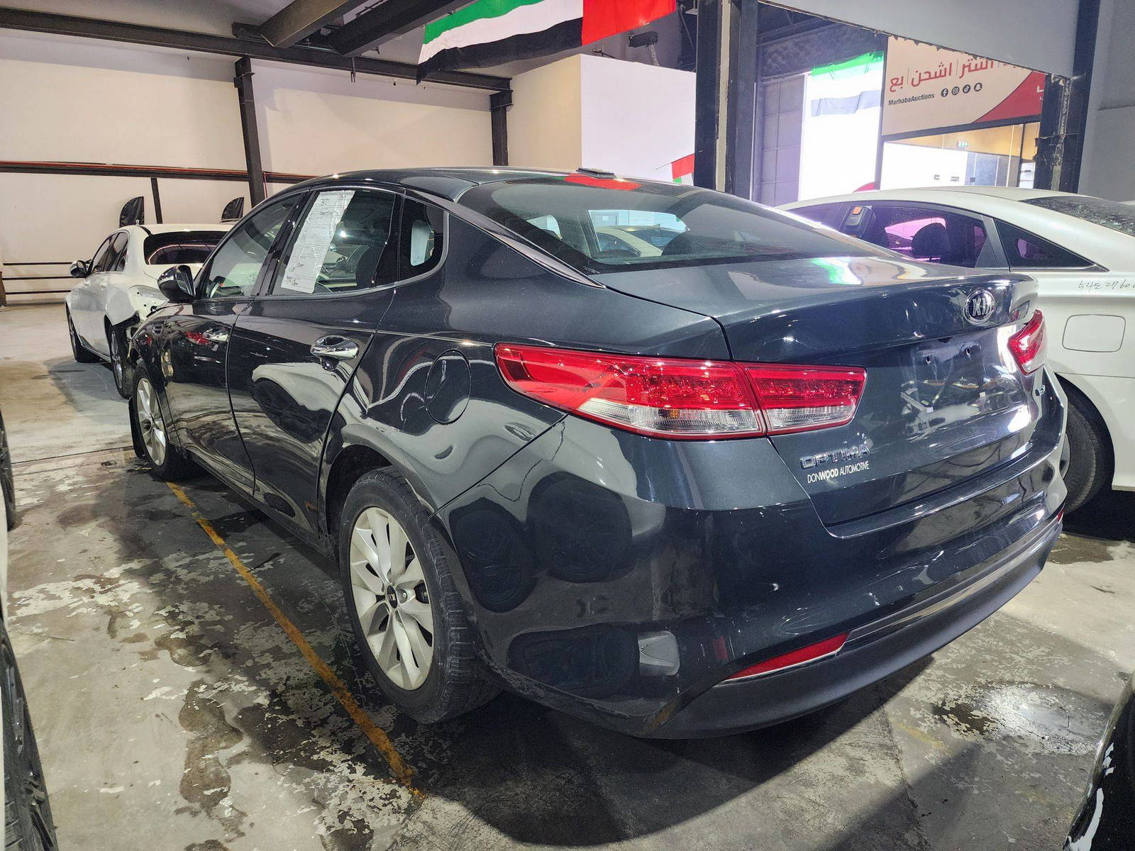 2016 KIA OPTIMA — 103430 Miles — Lot 092537 — Al Quoz - Marhaba Auctions Used Cars - Image 4