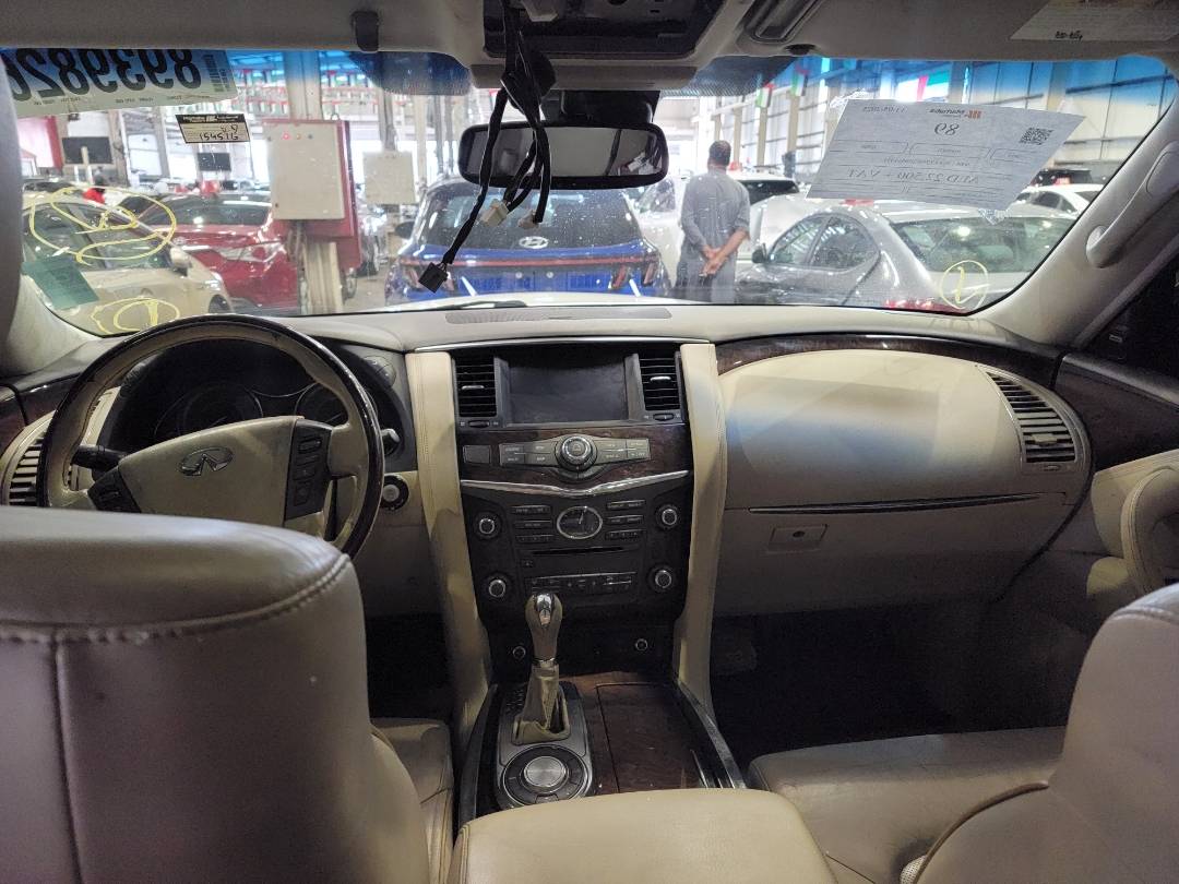 2014 INFINITI QX80 — 154516 Miles — Lot 89398265 — Ind. 12 - Marhaba Auctions Used Cars - Image 8