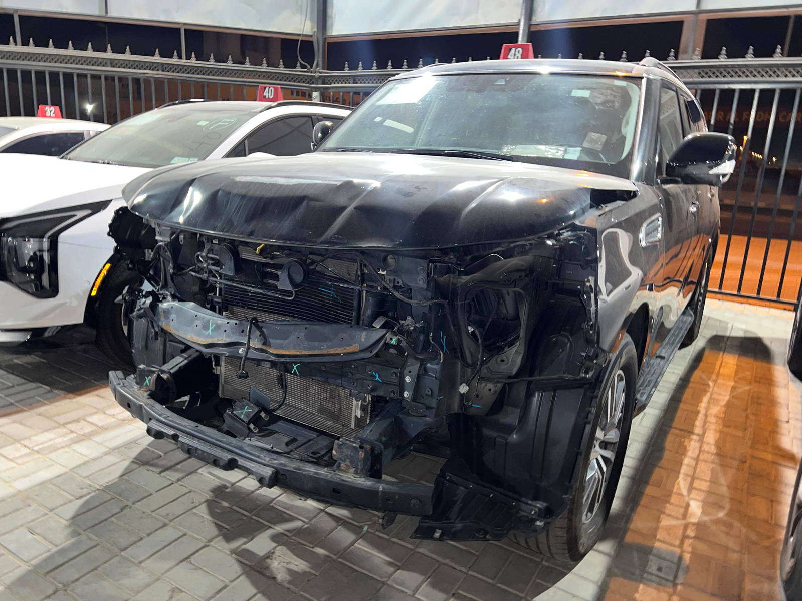 2023 NISSAN ARMADA — sold — 79 539 Miles — Lot 9P9182436 — Al Sajaa - Marhaba Auctions Used Cars - Image 5