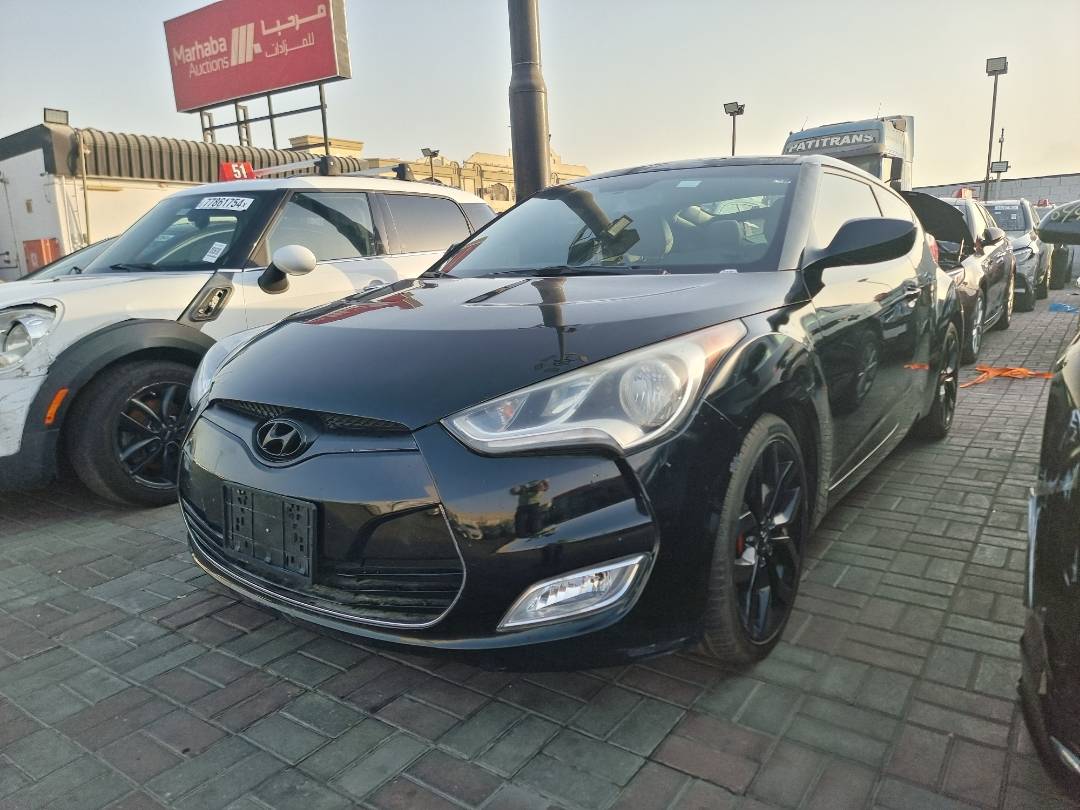 2013 HYUNDAI VELOSTER — 85322 Miles — Lot 215487 — Ind. 12 - Marhaba Auctions Used Cars - Image 3