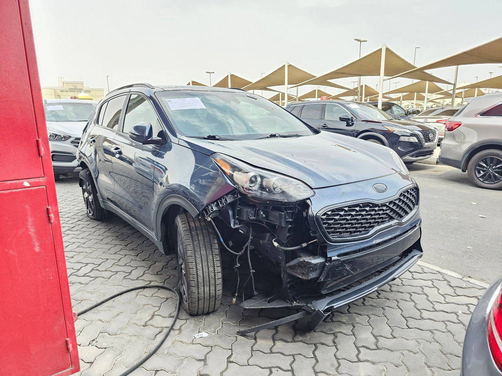 2022 KIA SPORTAGE — 96117 Miles — Lot 6N7987628 — Souq - Marhaba Auctions Used Cars - Image 3