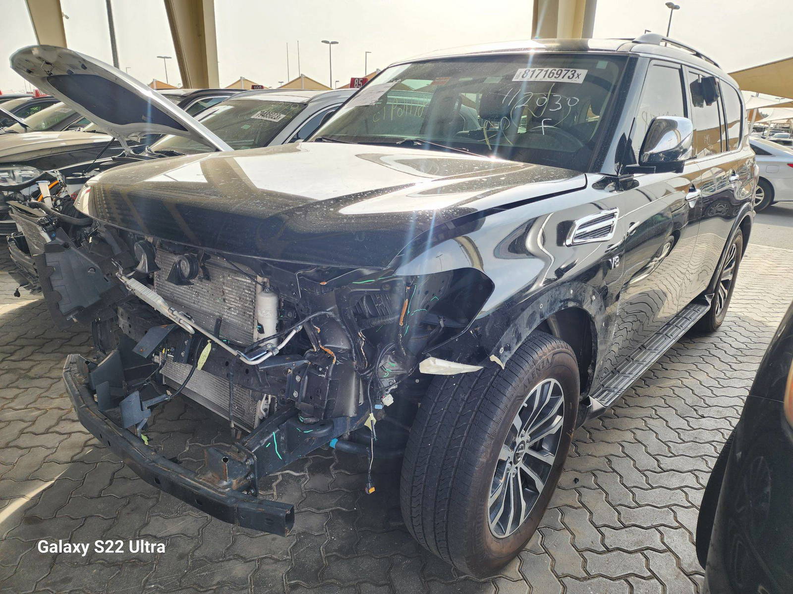 2020 NISSAN ARMADA — 78266 Miles — Lot 9112030 - Marhaba Auctions Used Cars - Image 8