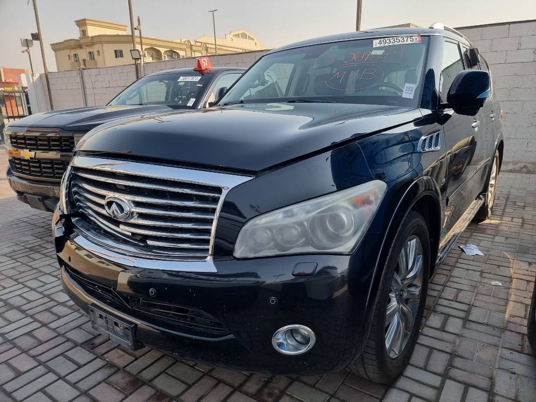2014 INFINITI QX80 — 197386 Miles — Lot 9069249 — Ind. 12 - Marhaba Auctions Used Cars - Image 3