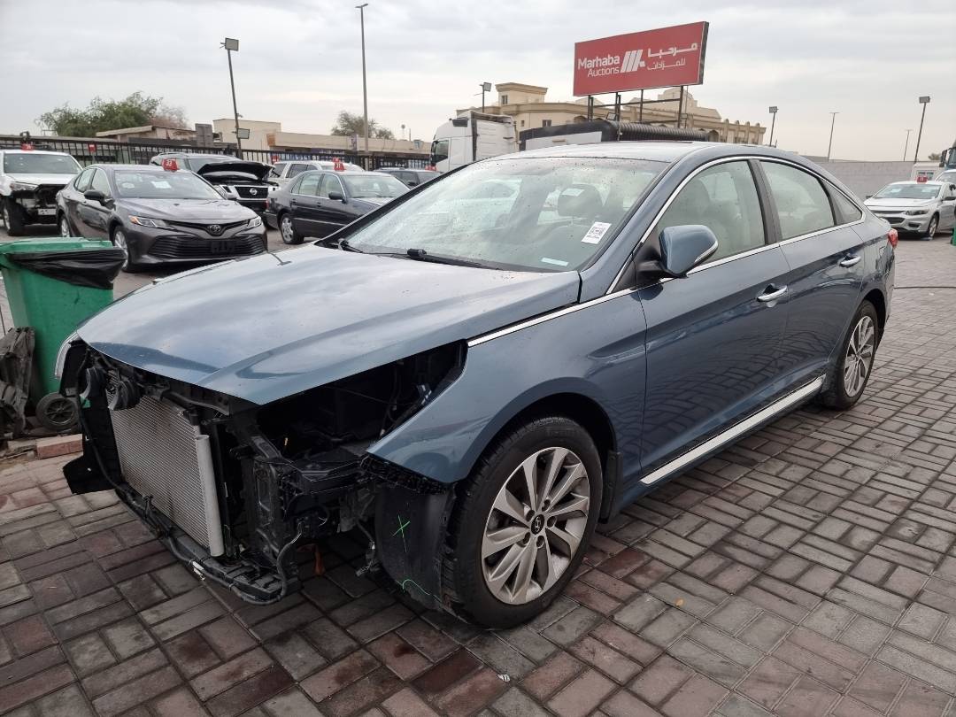 2016 HYUNDAI SONATA — 75227 Miles — Lot 214587 — Ind. 12 - Marhaba Auctions Used Cars - Image 4