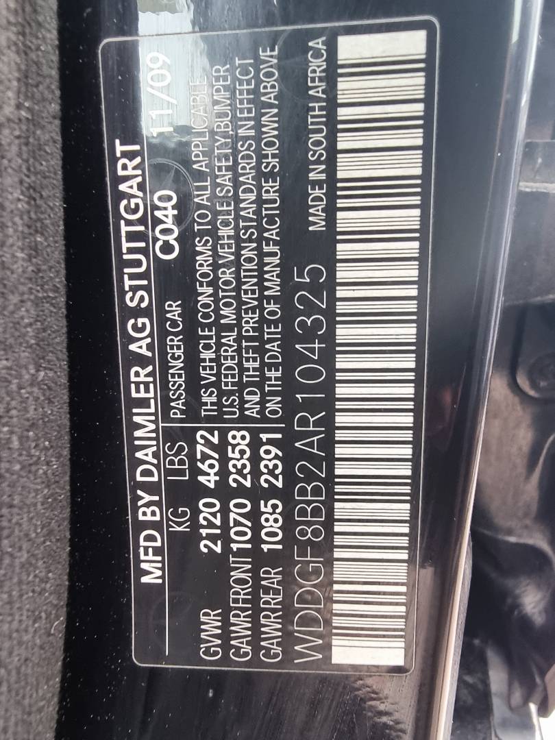 2010 MERCEDES BENZ C300 — 215457 Miles — Lot R104325 — Main - Marhaba Auctions Used Cars - Image 10