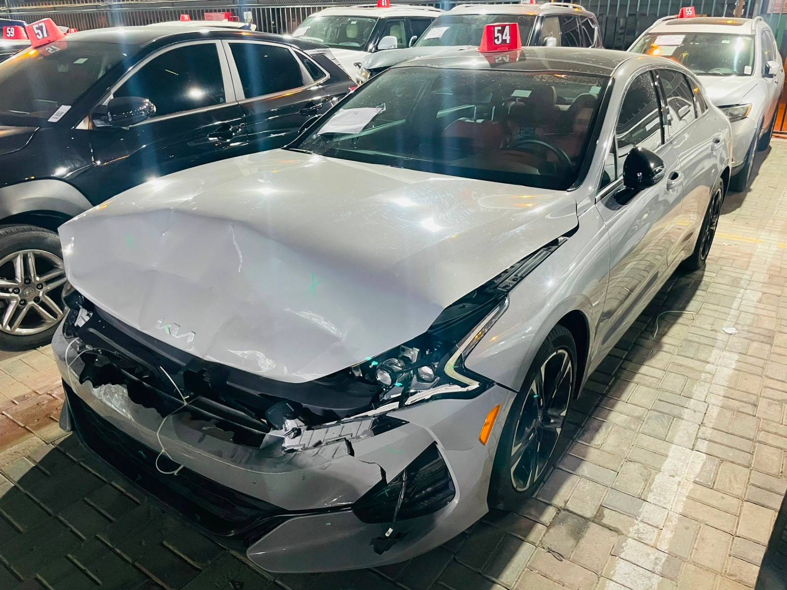 2023 KIA K5 — 44671 Miles — Lot 93062755 — Al Sajaa - Marhaba Auctions Used Cars - Image 6