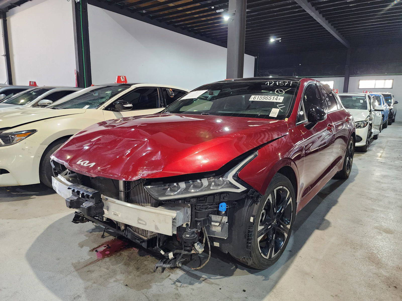 2022 KIA K5 — 66134 Miles — Lot 61596514 — Al Quoz - Marhaba Auctions Used Cars - Image 5