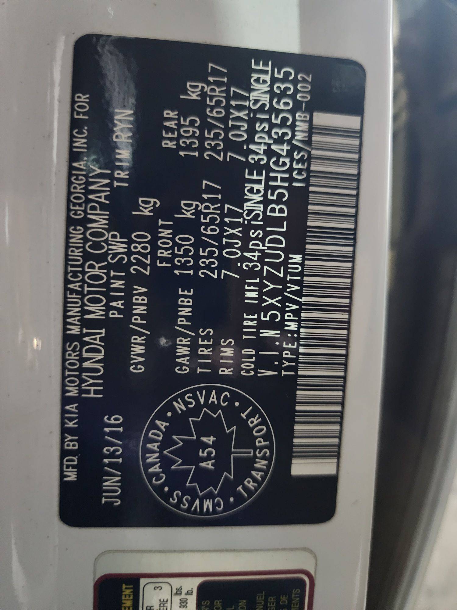 HYUNDAI SANTA FE 2017 - Marhaba Auction Used Cars - Image 11