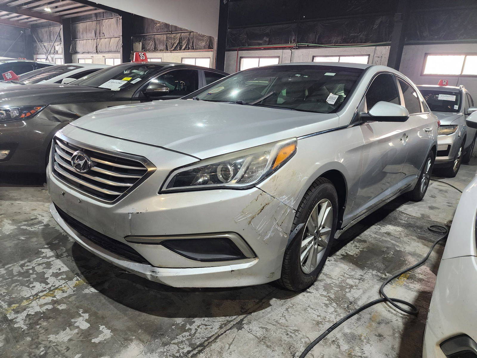 2017 HYUNDAI SONATA — 163098 Miles — Lot HH579966 — Ind. 12 - Marhaba Auctions Used Cars - Image 3