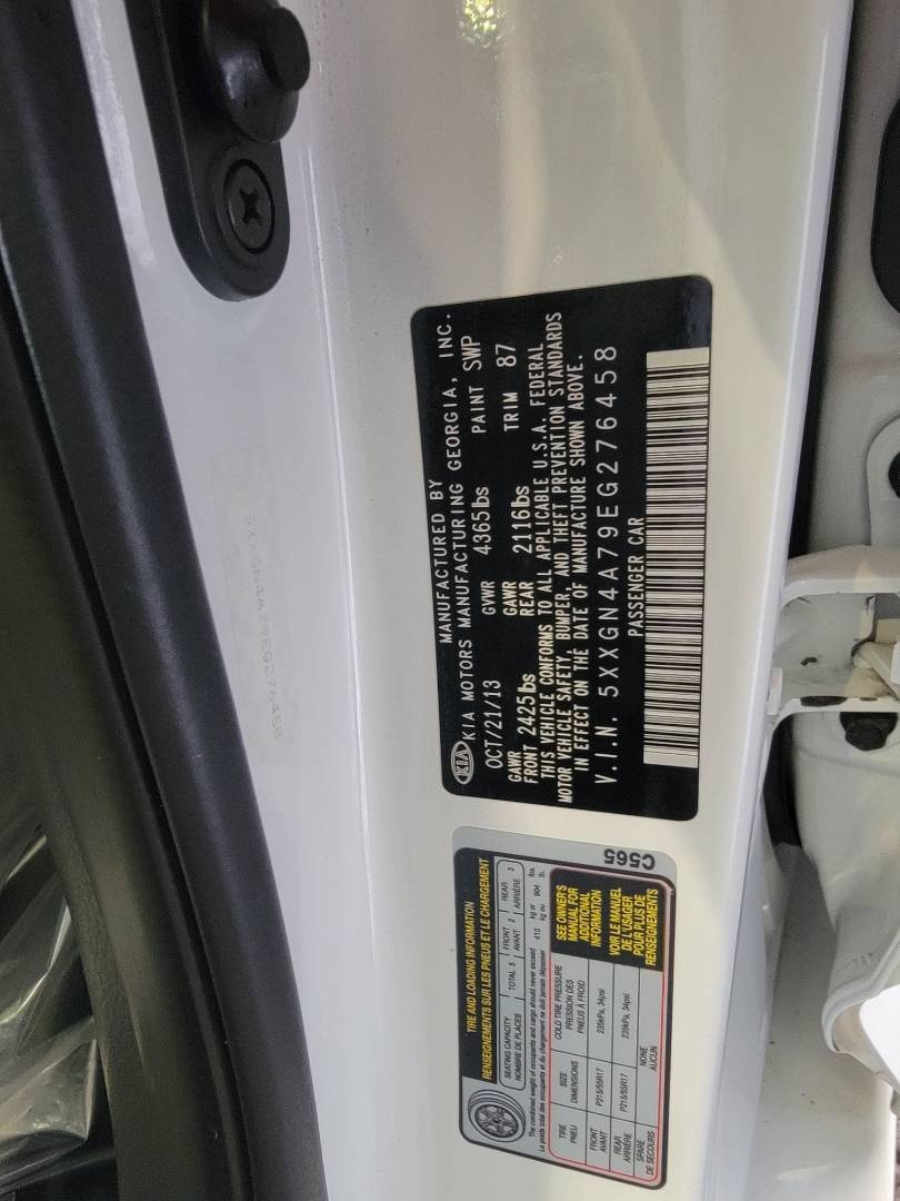 2014 KIA OPTIMA — 100225 Miles — Lot EG276458 — Main - Marhaba Auctions Used Cars - Image 10