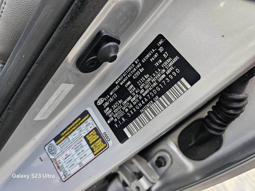 2013 KIA OPTIMA — 192913 Miles — Lot G173990 — Main - Marhaba Auctions Used Cars - Image 10