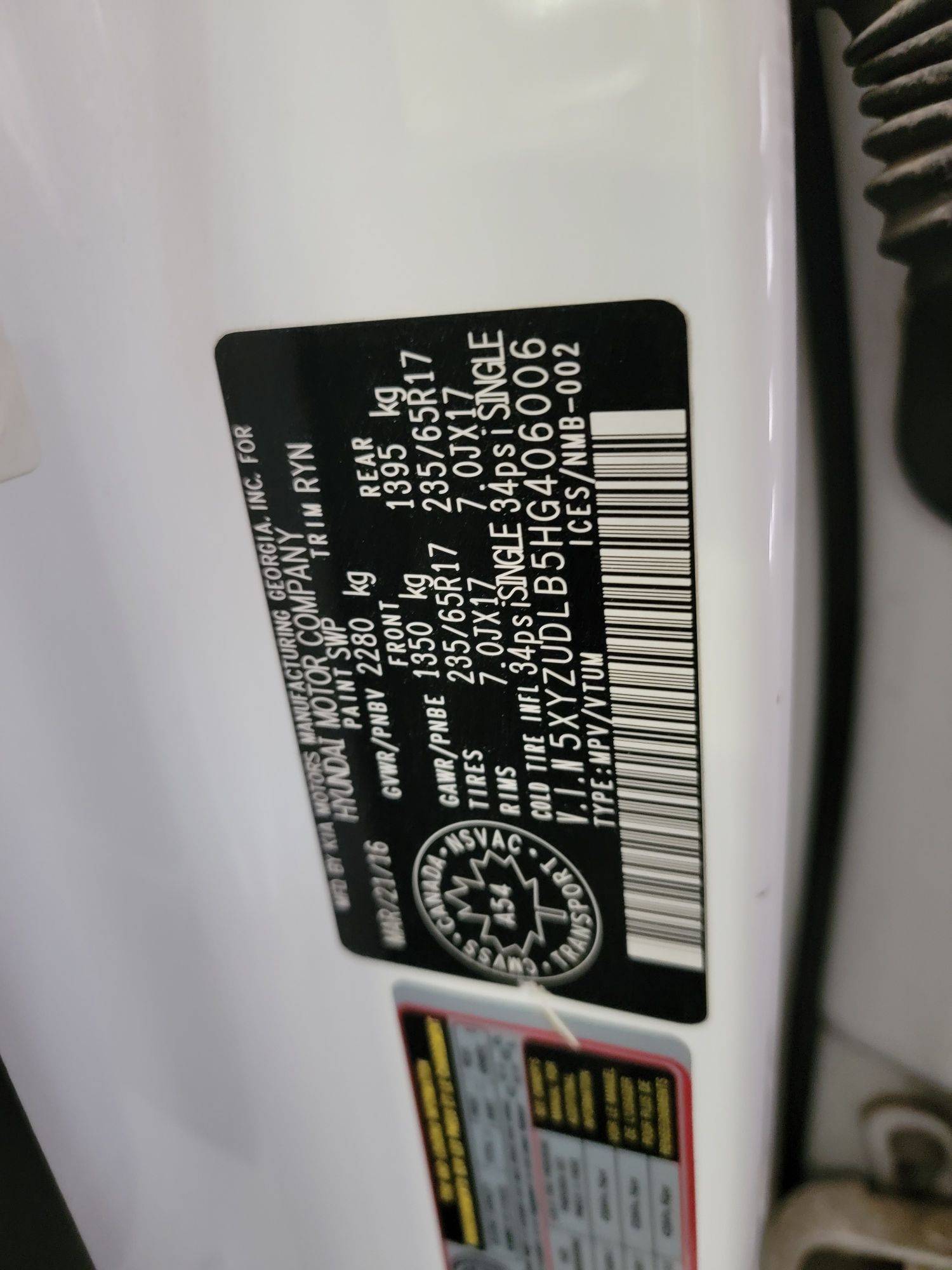 HYUNDAI SANTA FE 2017 - Marhaba Auction Used Cars - Image 10