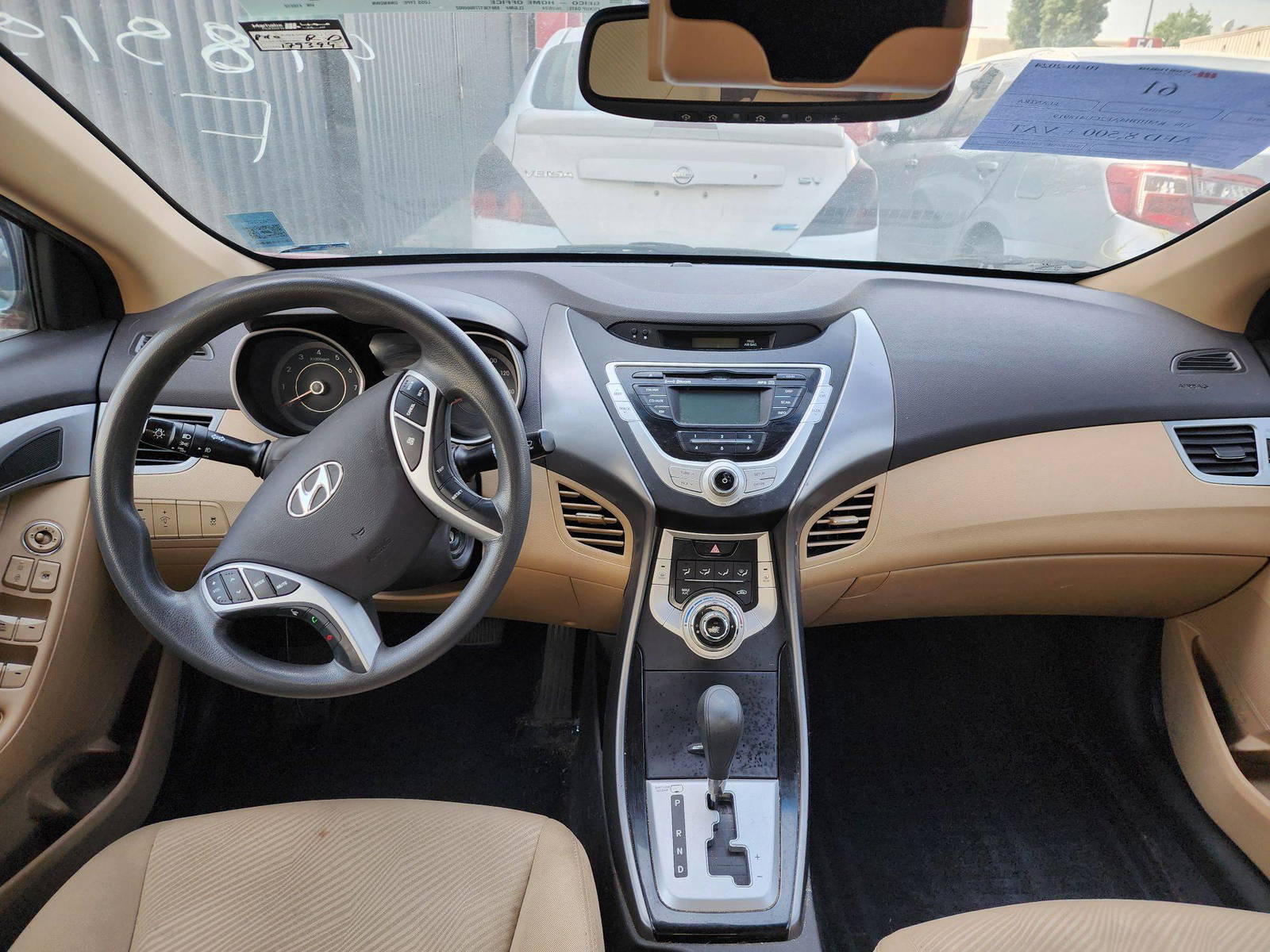 2012 HYUNDAI ELANTRA — 179394 Miles — Lot 59880824 — Al Quoz - Marhaba Auctions Used Cars - Image 7