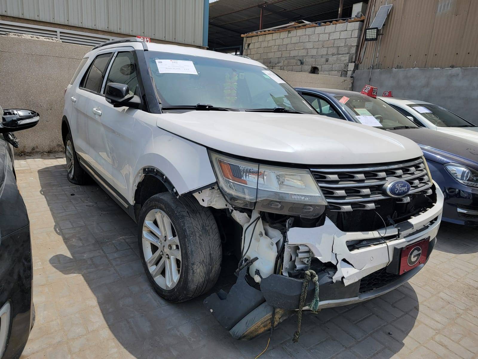 2017 FORD EXPLORER — 168106 Miles — Lot HGA54200 — Ind. 12 - Marhaba Auctions Used Cars - Image 3