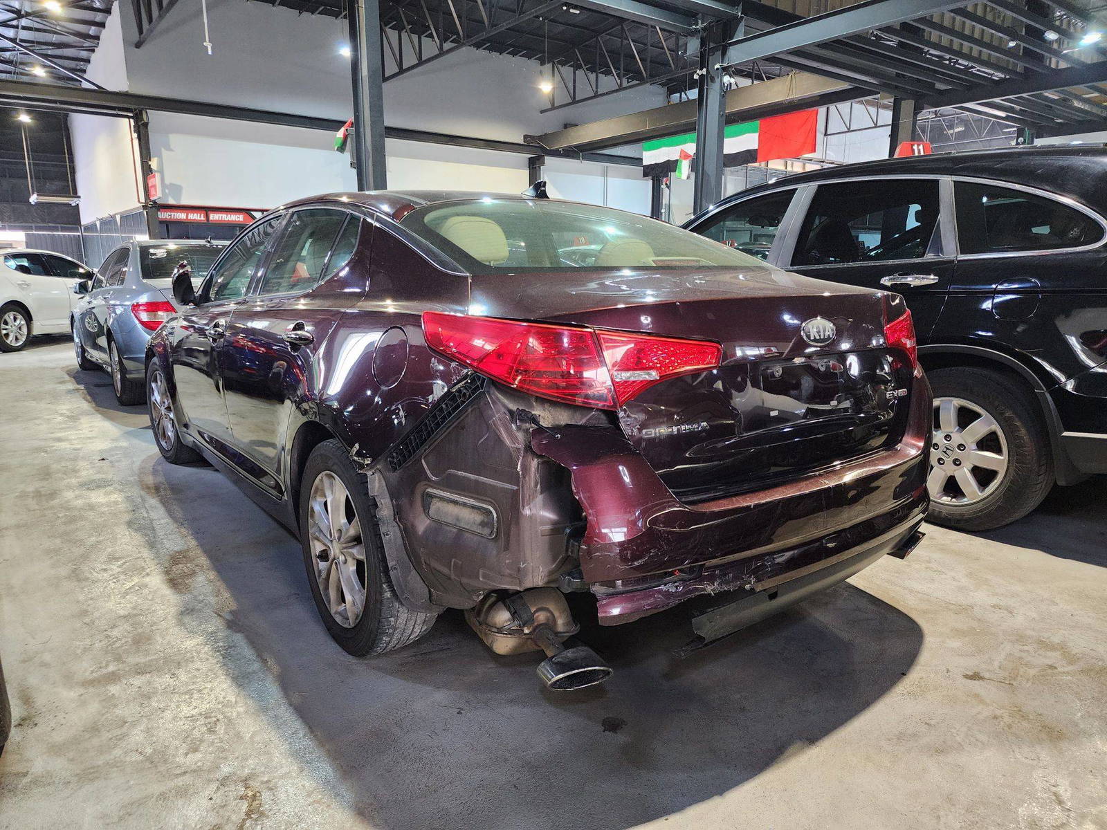 2013 KIA OPTIMA — 213428 Miles — Lot 191509 — Al Quoz - Marhaba Auctions Used Cars - Image 6