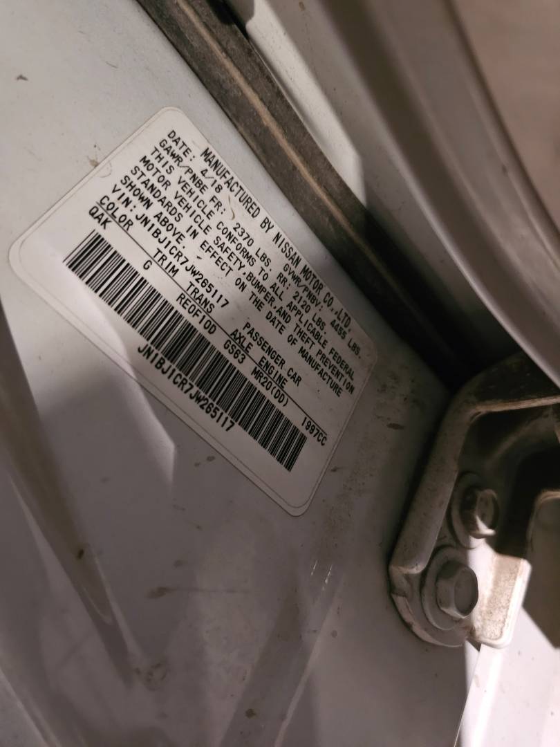 NISSAN ROGUE SPORTS 2018 - Marhaba Auction Used Cars - Image 7