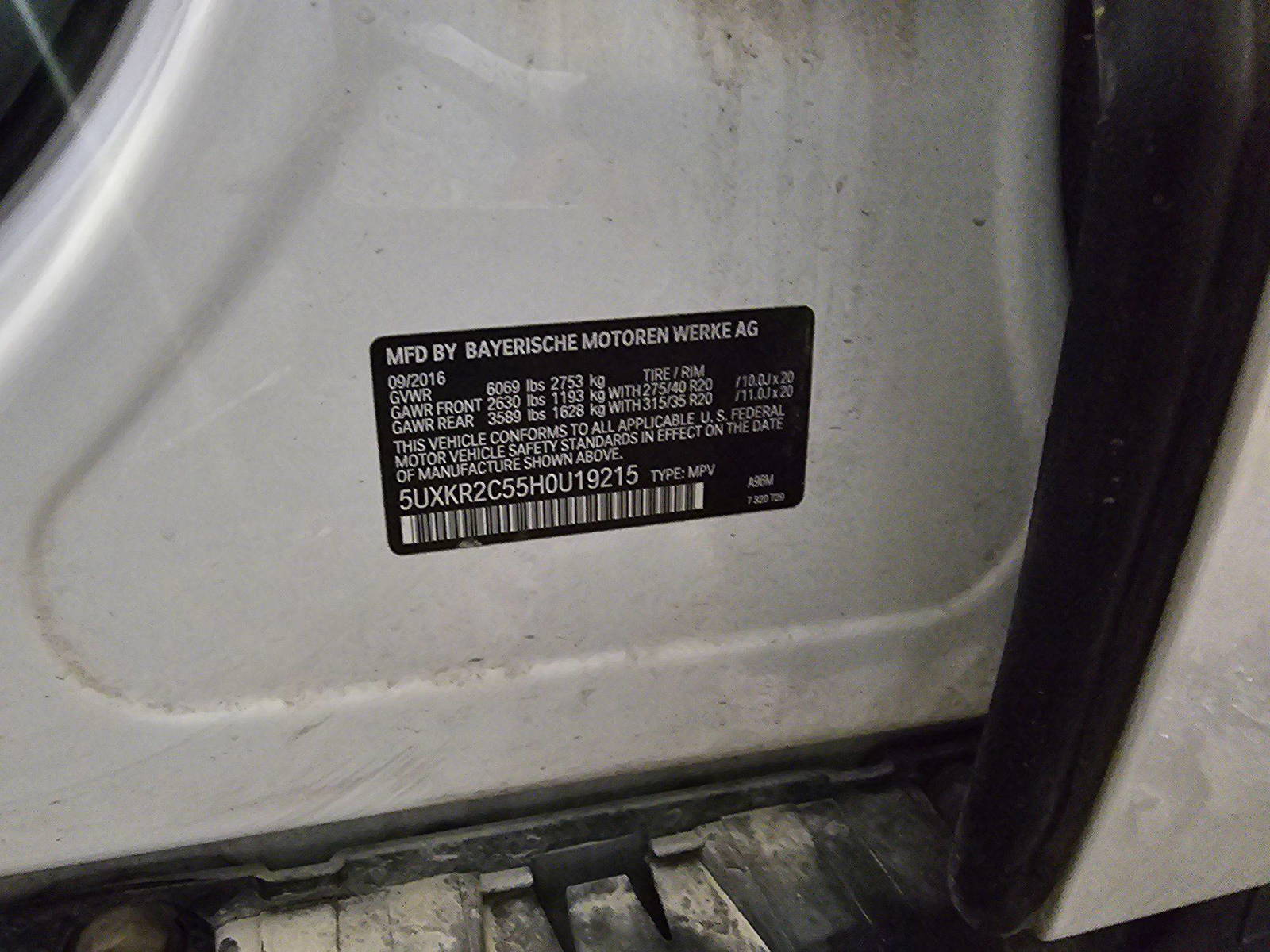 BMW X5 SDRIVE35I 2017 - Marhaba Auction Used Cars - Image 9