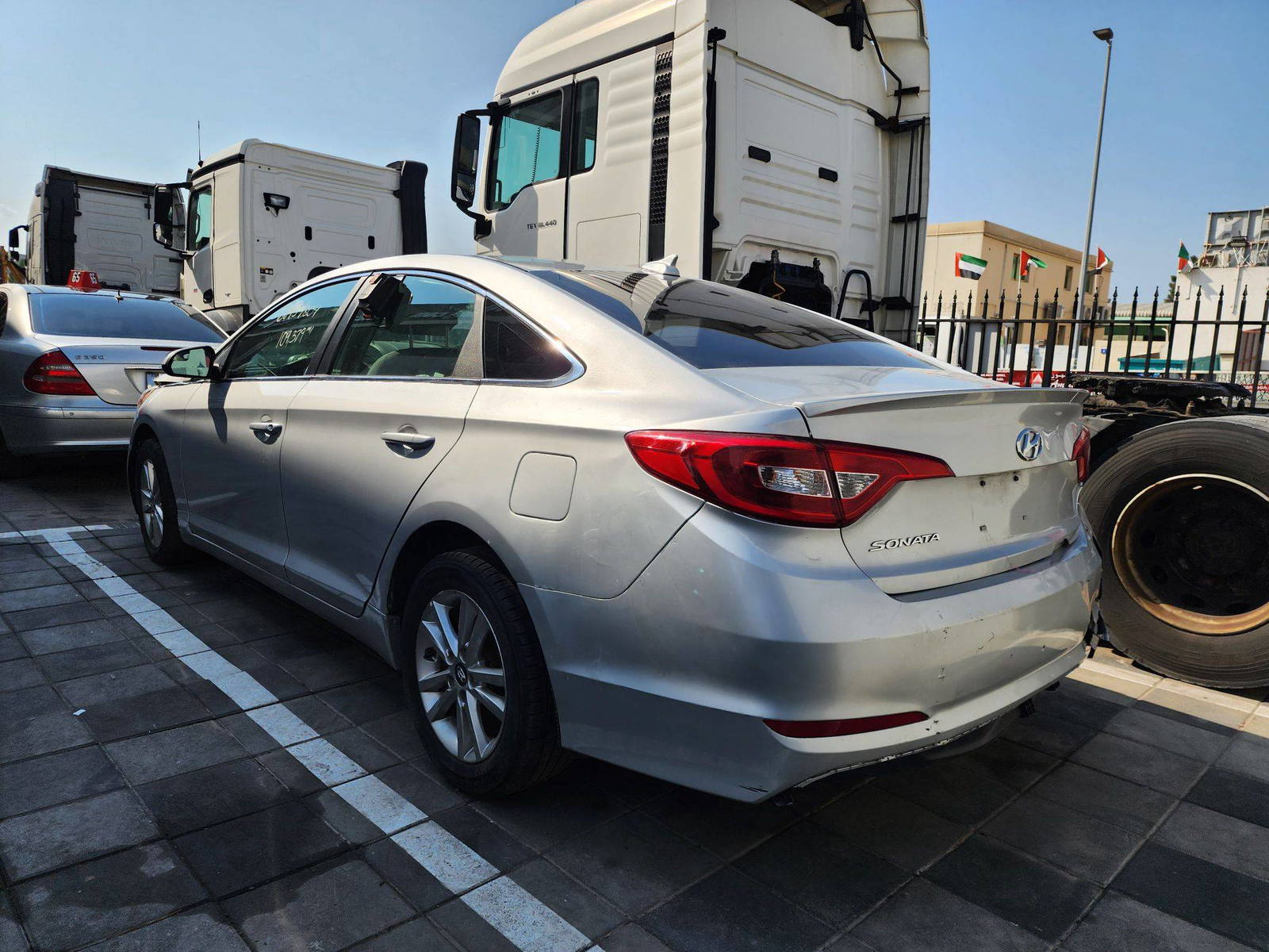 2017 HYUNDAI SONATA — 109379 Miles — Lot 523119 — Main - Marhaba Auctions Used Cars - Image 3