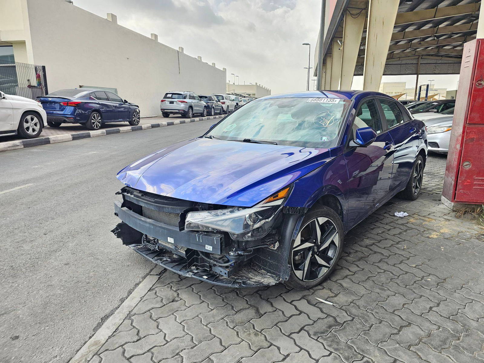 2023 HYUNDAI ELANTRA — 71905 Miles — Lot G4PU488300 — Souq - Marhaba Auctions Used Cars - Image 6