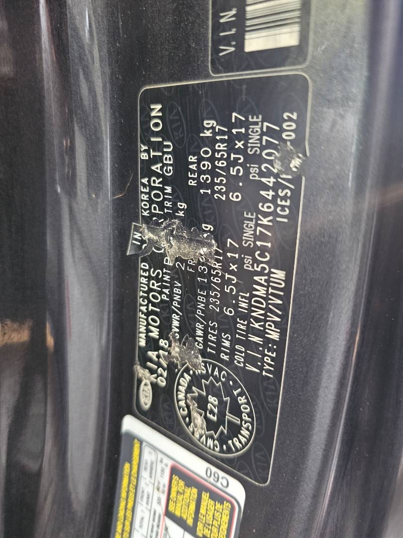 KIA SEDONA 2019 - Marhaba Auction Used Cars - Image 8