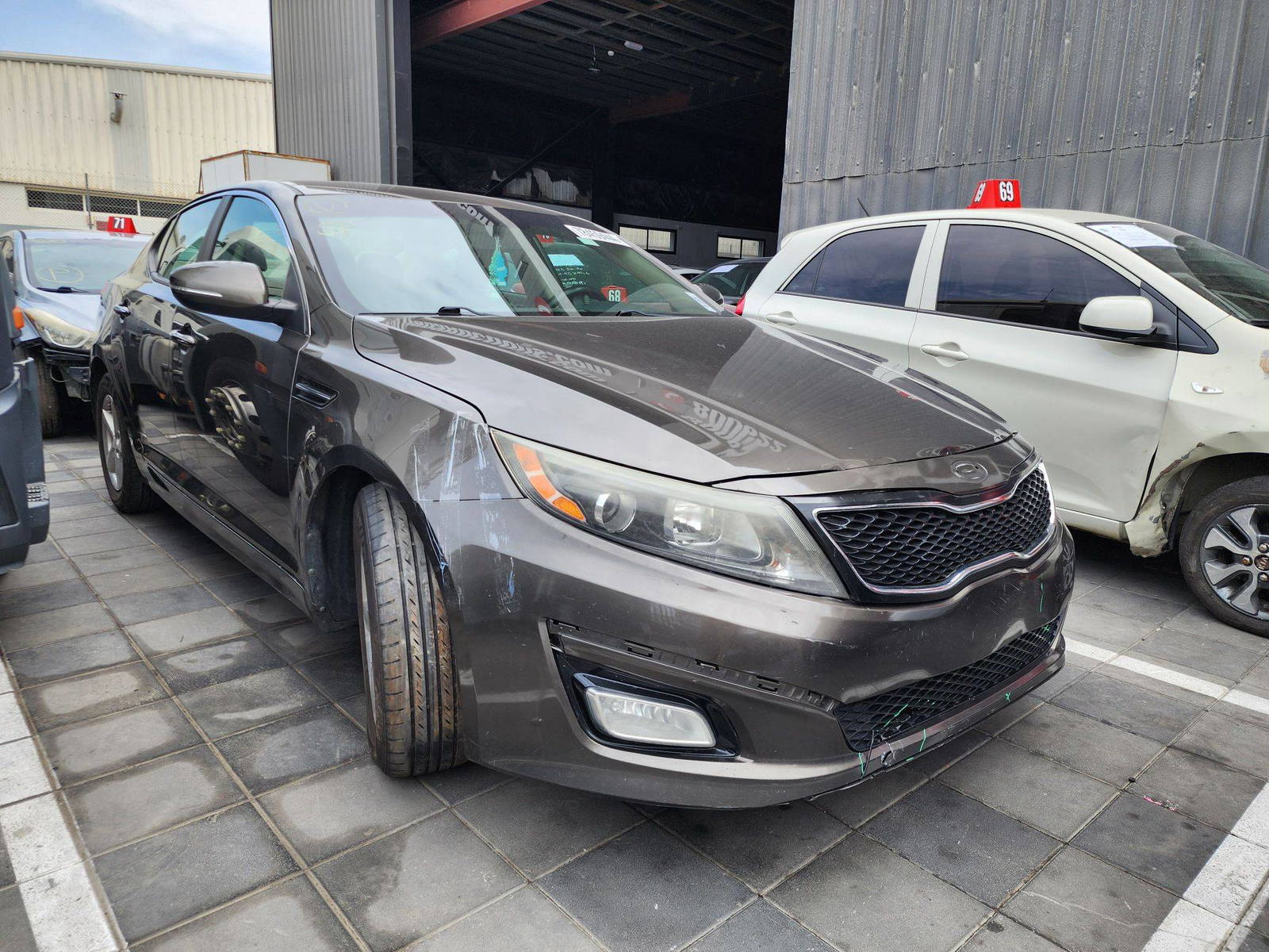 2014 KIA OPTIMA — 215668 Miles — Lot 83525 — Al Quoz - Marhaba Auctions Used Cars - Image 3