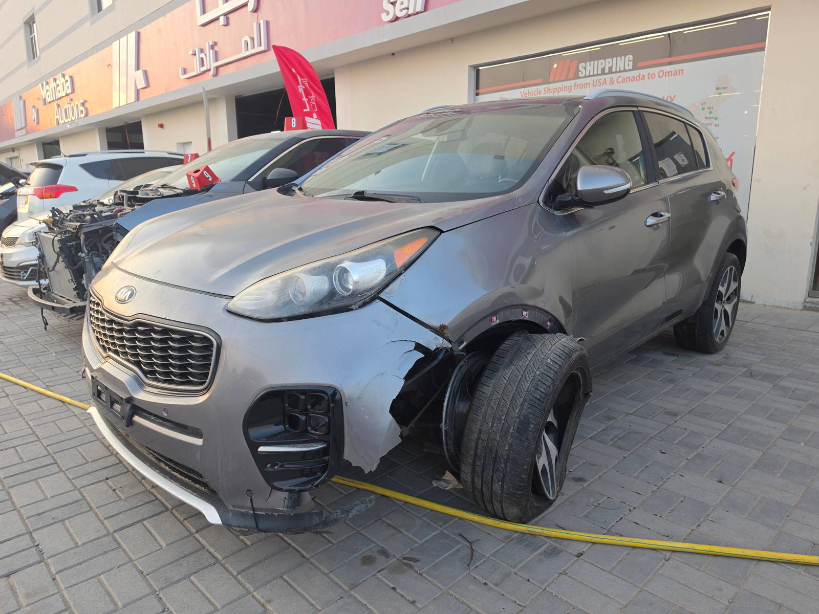 2017 KIA SPORTAGE — 157439 Miles — Lot 96913565 - Marhaba Auctions Used Cars - Image 4