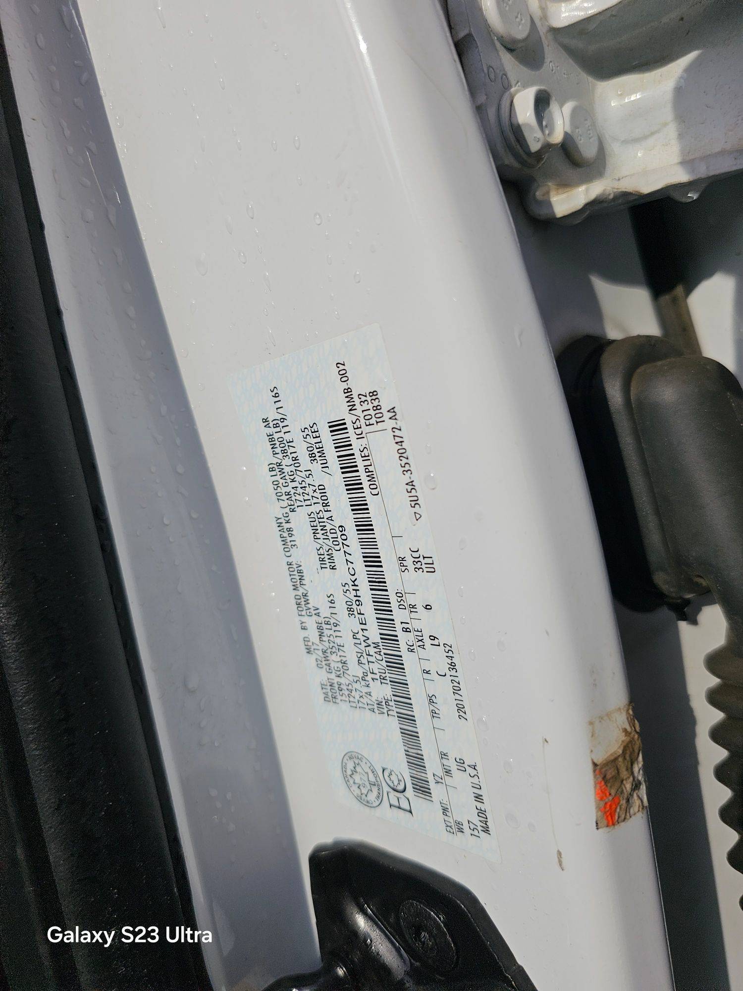 FORD F150 2017 - Marhaba Auction Used Cars - Image 9